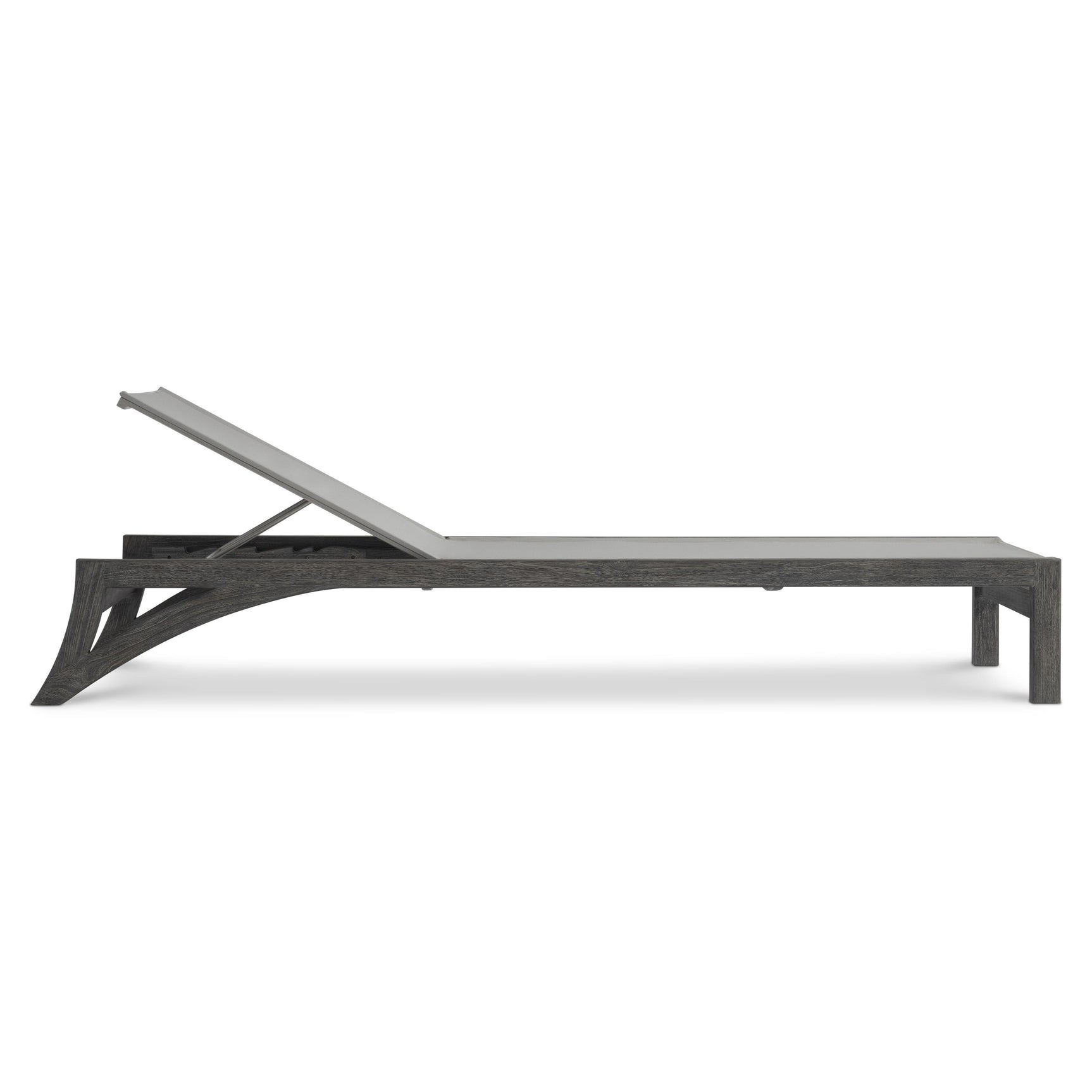 Hugo Smoked Truffle/Grey Outdoor Chaise - Ornate Home