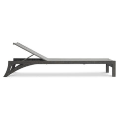 Hugo Smoked Truffle/Grey Outdoor Chaise - Ornate Home