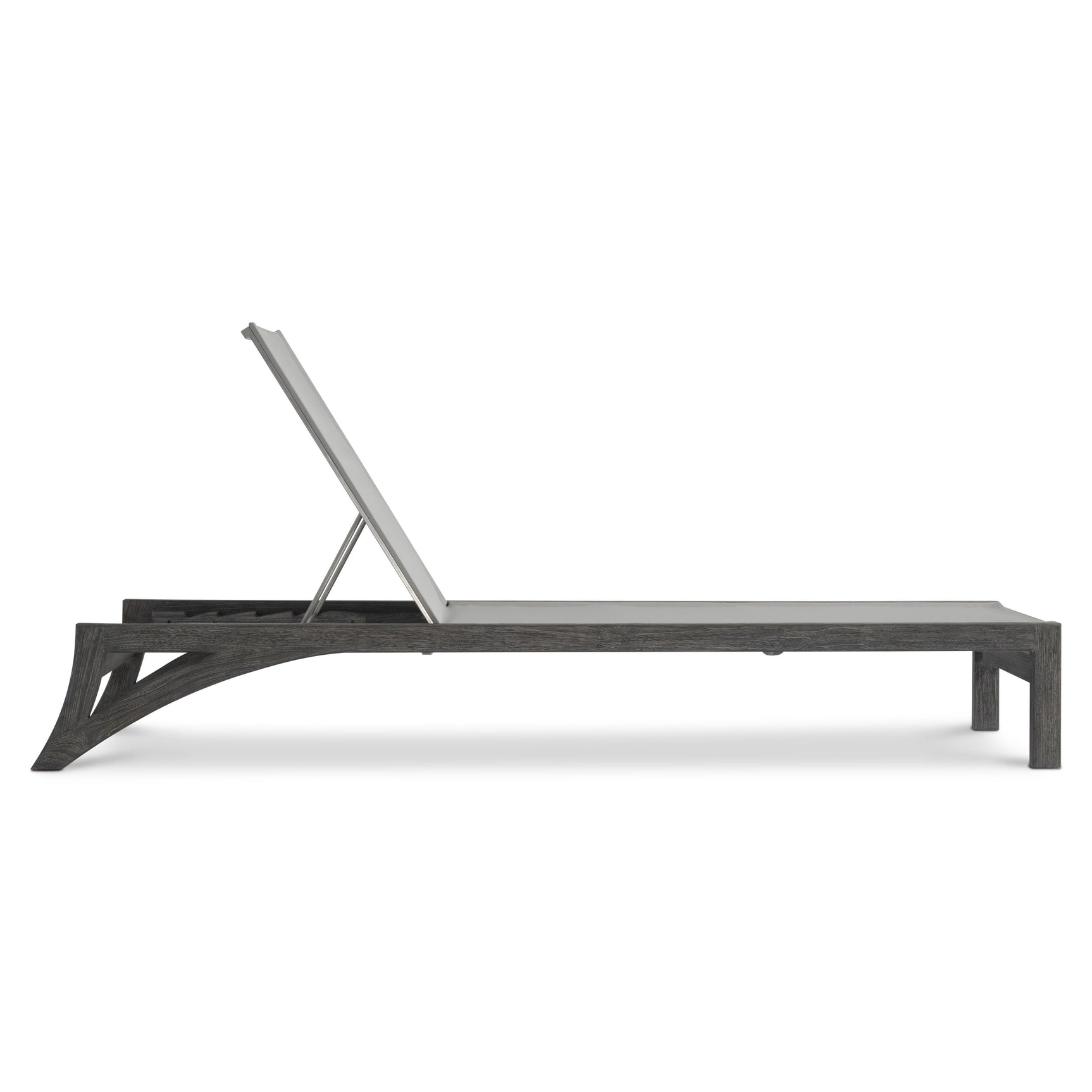 Hugo Smoked Truffle/Grey Outdoor Chaise - Ornate Home