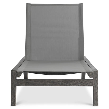 Hugo Smoked Truffle/Grey Outdoor Chaise - Ornate Home