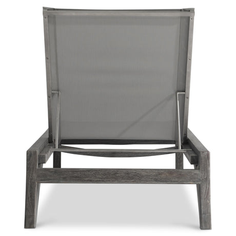 Hugo Smoked Truffle/Grey Outdoor Chaise - Ornate Home