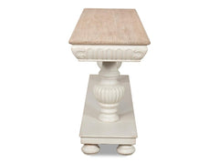 Hugo White Console - Ornate Home
