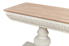 Hugo White Console - Ornate Home