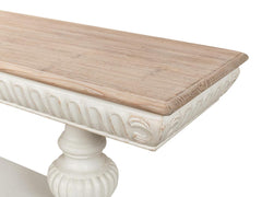 Hugo White Console - Ornate Home