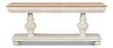 Hugo White Console - Ornate Home