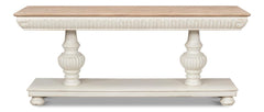 Hugo White Console - Ornate Home