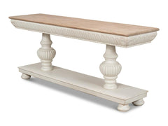 Hugo White Console - Ornate Home