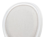 Hugo White Oval Side Chair (Set of 2) - Ornate Home