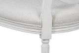 Hugo White Oval Side Chair (Set of 2) - Ornate Home