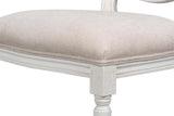 Hugo White Oval Side Chair (Set of 2) - Ornate Home