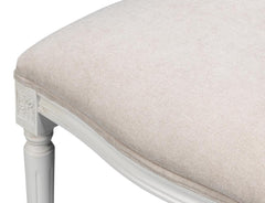 Hugo White Oval Side Chair (Set of 2) - Ornate Home