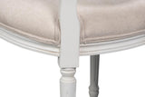 Hugo White Oval Side Chair (Set of 2) - Ornate Home