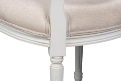 Hugo White Oval Side Chair (Set of 2) - Ornate Home