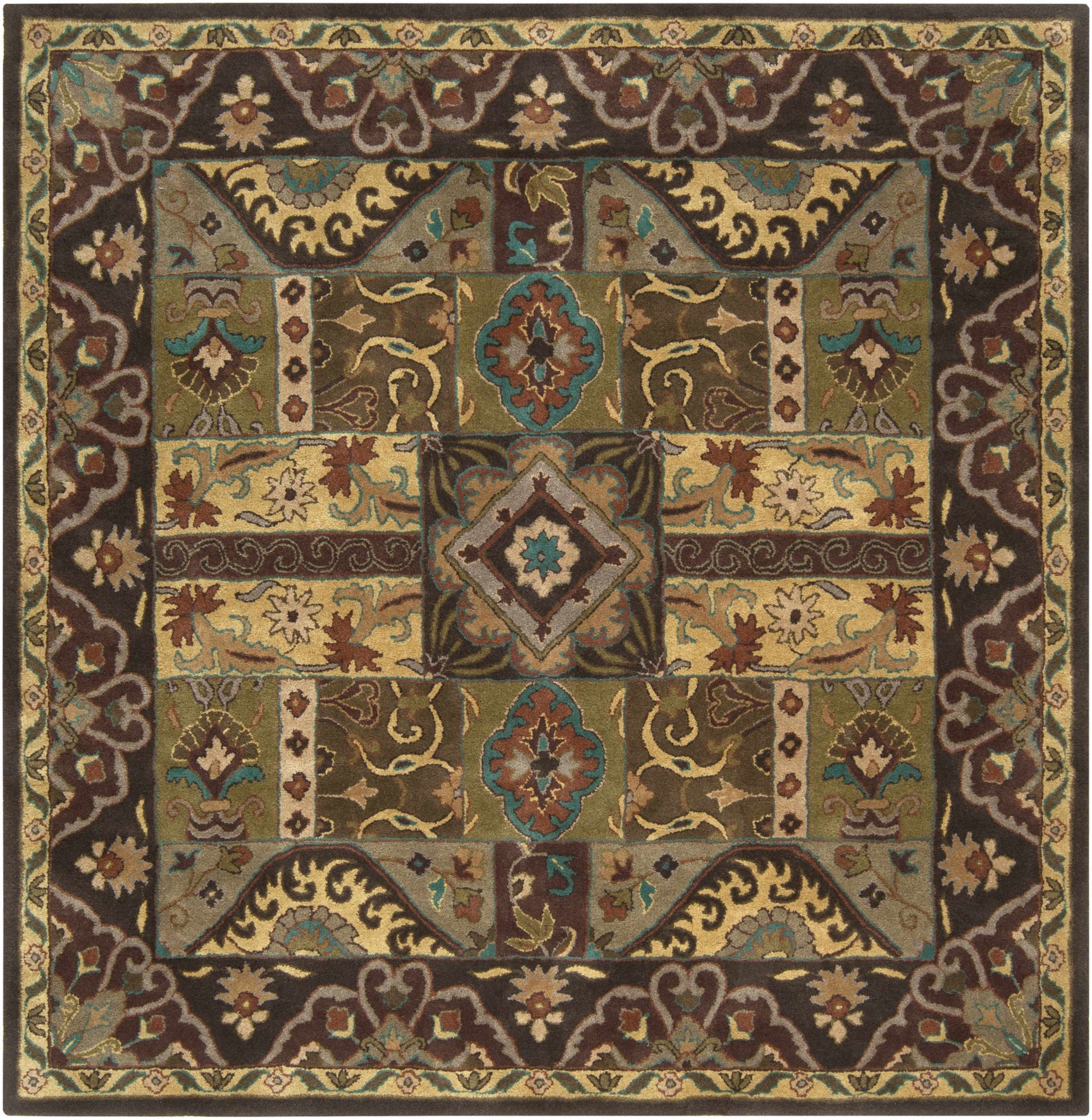 Huguenot 12x15 Large Wool Rug - Clearance - Ornate Home