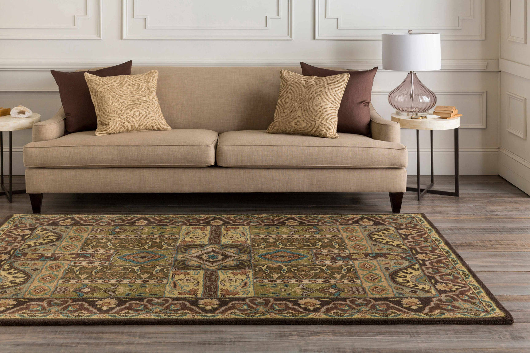 Huguenot 12x15 Large Wool Rug - Clearance - Ornate Home