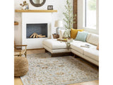 Huguley Floral Cream Luxe Rug - Ornate Home