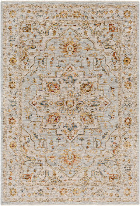 Huguley Floral Cream Luxe Rug - Ornate Home