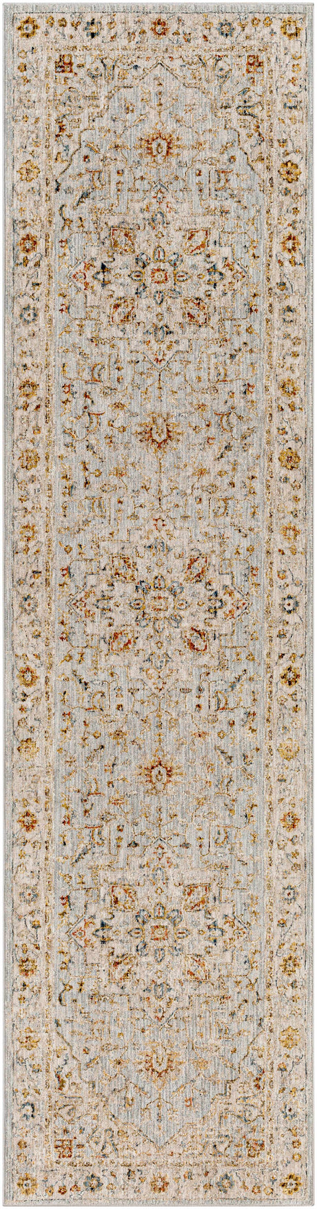 Huguley Floral Cream Luxe Rug - Ornate Home