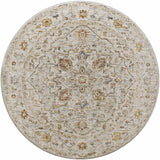 Huguley Floral Cream Luxe Rug - Ornate Home