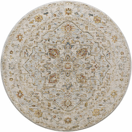 Huguley Floral Cream Luxe Rug - Ornate Home