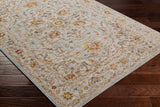 Huguley Floral Cream Luxe Rug - Ornate Home