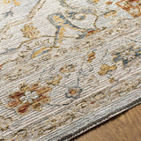 Huguley Floral Cream Luxe Rug - Ornate Home