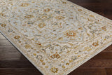 Huguley Floral Cream Luxe Rug - Ornate Home