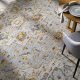 Huguley Floral Cream Luxe Rug - Ornate Home