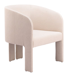 Hull Beige Accent Chair - Ornate Home