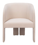 Hull Beige Accent Chair - Ornate Home