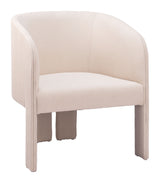 Hull Beige Accent Chair - Ornate Home