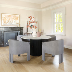 Hull Slate Gray Accent Chair - Ornate Home