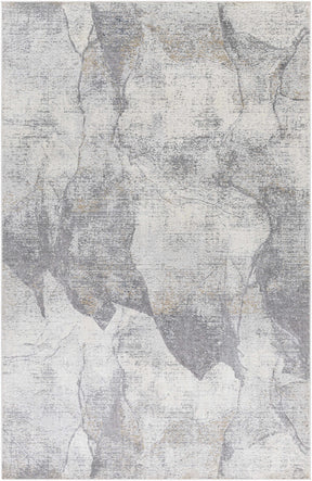 Hulme Gray Marble Luxe Rug - Ornate Home