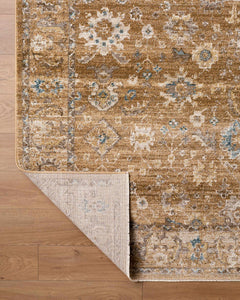Humana Tan Traditional Area Rug - Ornate Home