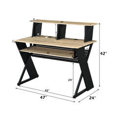 Humanity Natural Music Desk - Ornate Home