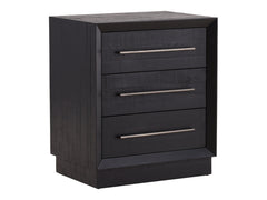 Humphreys Black Nightstand - Ornate Home