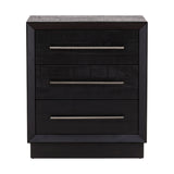 Humphreys Black Nightstand - Ornate Home