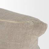 Hunter Oatmeal/Green 14x26 Lumbar Decorative Pillow Cover