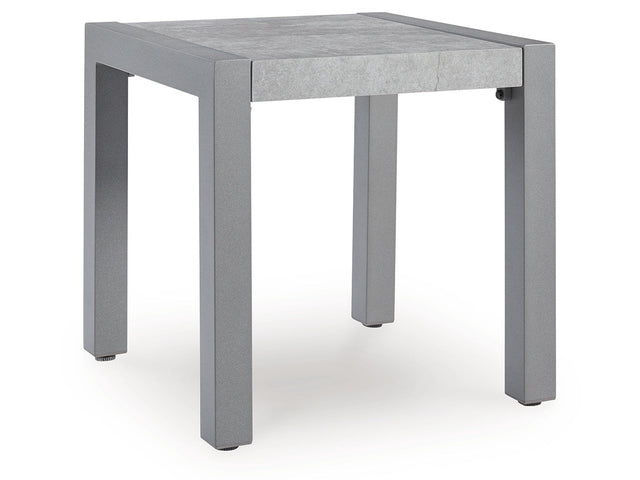 Hurley Park Gray Outdoor End Table - Ornate Home