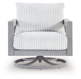 Hurley Park Gray Outdoor Sofa, 2 Lounge Chairs and Coffee Table - Ornate Home