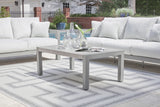 Hurley Park Gray Outdoor Coffee Table - Ornate Home