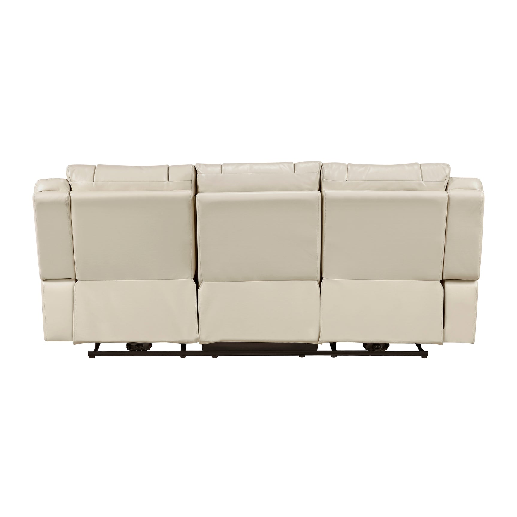 Huron Beige Power Double Reclining Sofa - Ornate Home