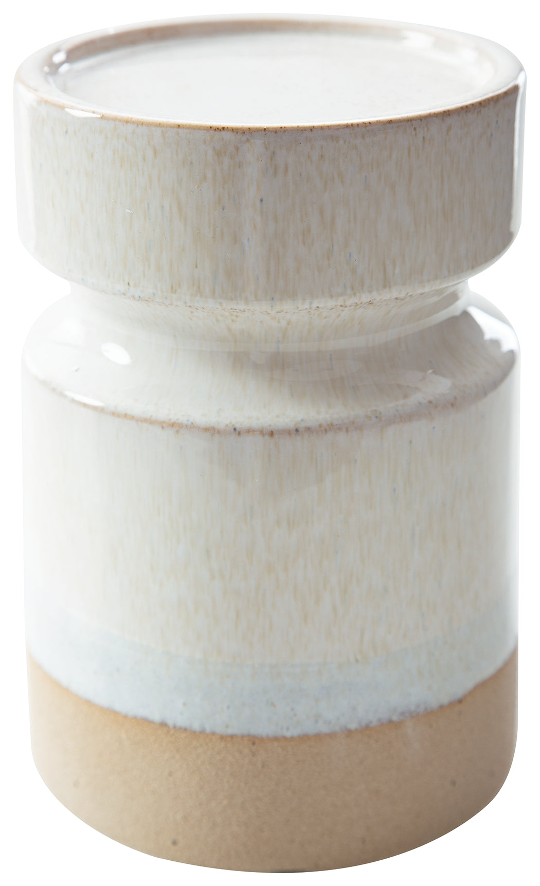 Hurston Ivory/Brown Candle Holder (Set of 3) - Ornate Home