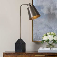 Hutchinson Bronze Desk Lamp - Ornate Home
