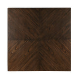 Hutchinson Dark Brown/Beige 5-Piece Pack Counter Height Set - Ornate Home