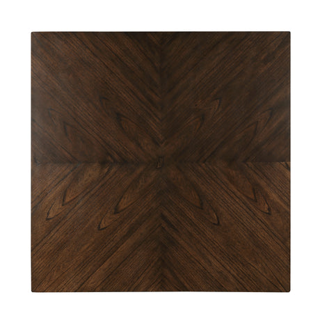 Hutchinson Dark Brown/Beige 5-Piece Pack Counter Height Set - Ornate Home