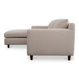 Hutton Beige Left Sectional - Ornate Home