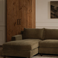 Hutton Olive Right Sectional - Ornate Home