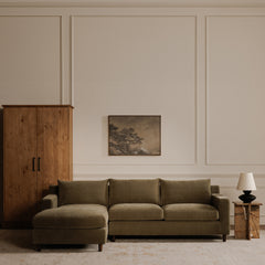 Hutton Olive Right Sectional - Ornate Home