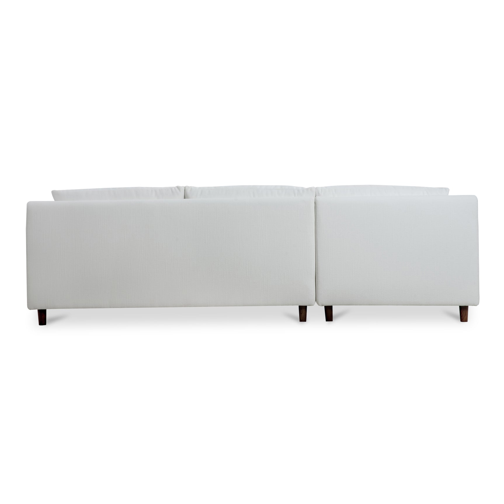 Hutton White Left Sectional - Ornate Home